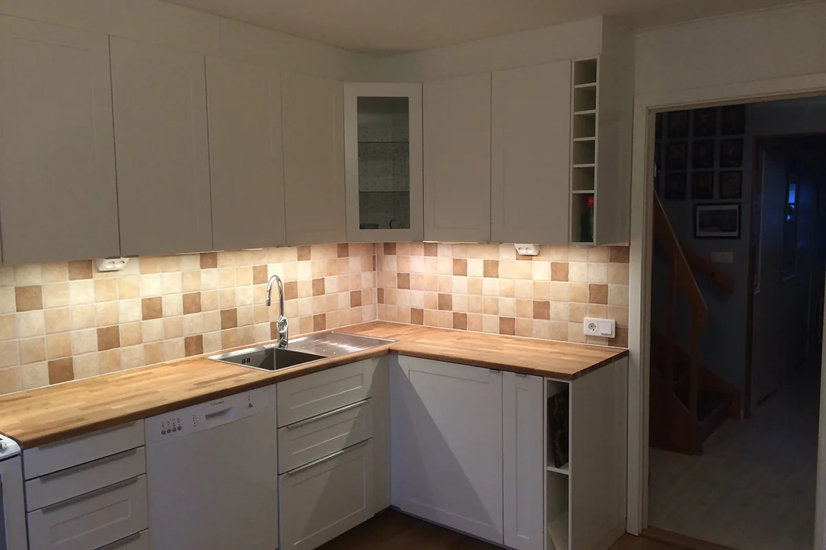 Kök – badrumsrenovering i Järfällatrakten
