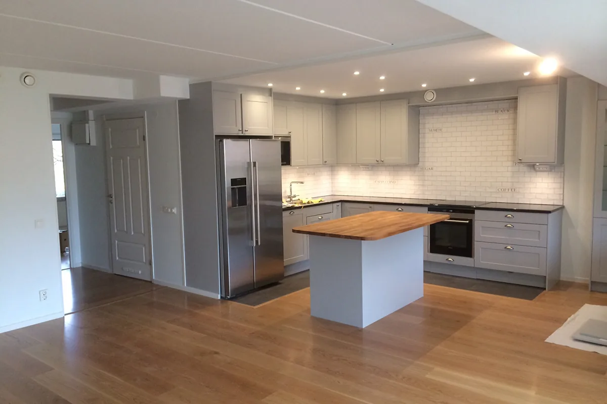 Kök – badrumsrenovering i Järfällatrakten